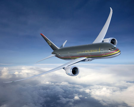 
Royal Jordanian получила свой первый Dreamliner